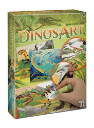 DinosArt Sand & Foil Art Creative Book, Multicolour