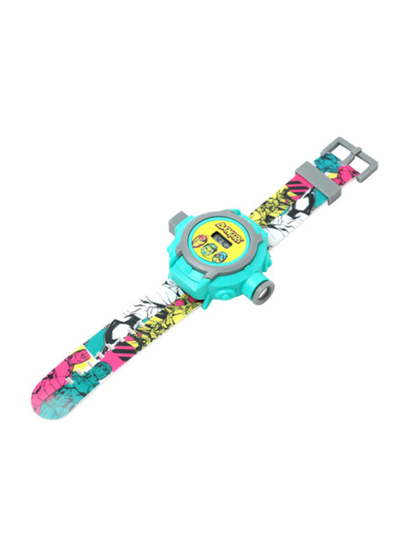 

Marvel Avengers Kids Digital Watch with 12 Images Projector, Turquoise