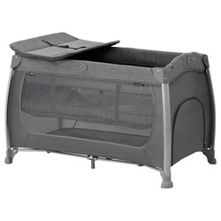 Hauck Play N Relax Center Travel Cots, Charcoal