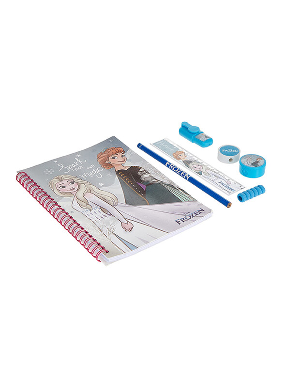

Disney 7-Piece Frozen Spark Your Own Magic Stationery Set, Multicolour