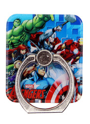Marvel Avengers Mobile Phone Holder/Kickstand, with 360° Rotation and 180° Flipping, Multicolor