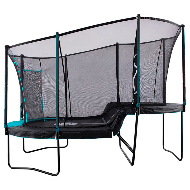 

Mookie TP Trikes Infinity Leap 2 Level Trampoline, Ages 6+, Black/Blue
