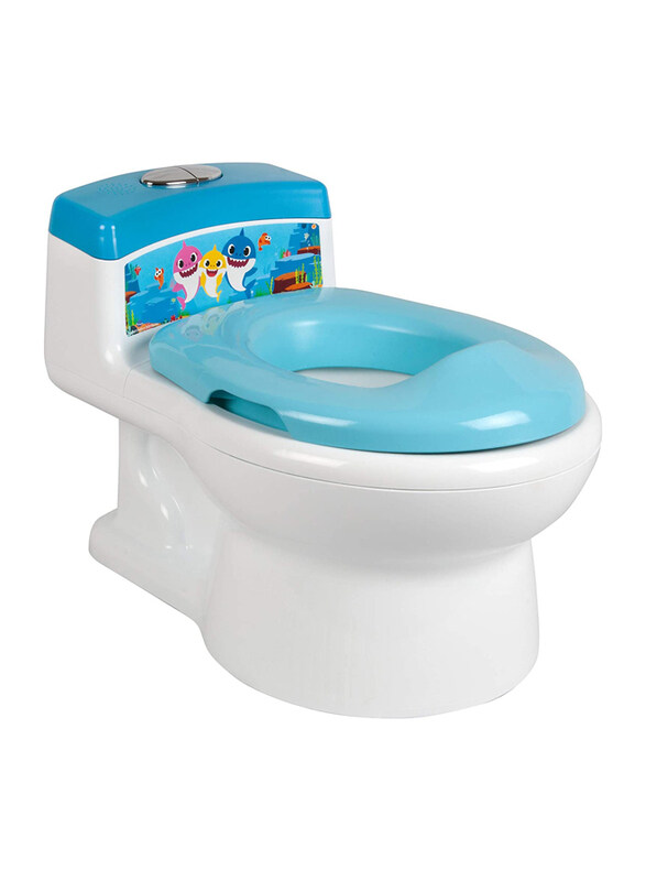 

The First Years Baby Shark Train & Transition Potty, White