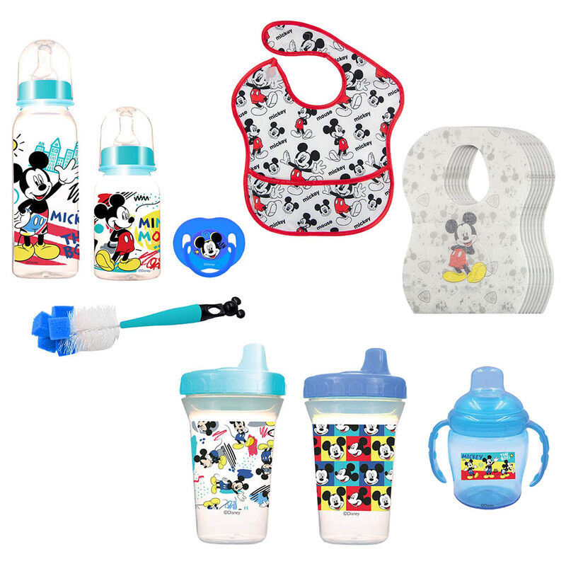 

Disney Mickey Mouse Feeding Bundle Set, 16 Piece, Multicolour