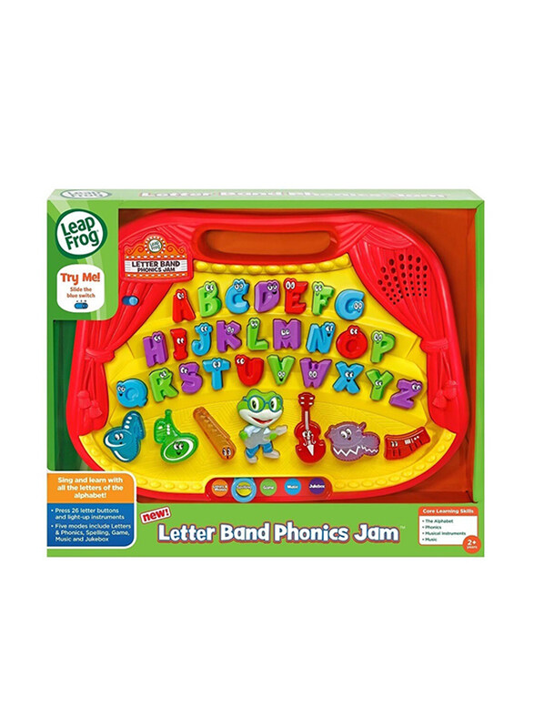 

LeapFrog Letter Band Phonics Jam, Learning & Education, 1 Pieces, Ages 2+
