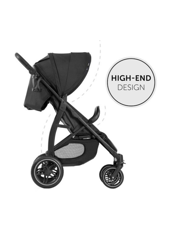 Hauck Rapid 4D Standard Baby Stroller, Black