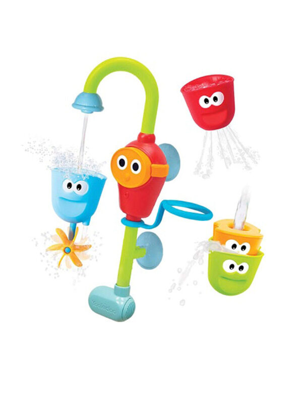 

Yookidoo Fill N Spill Action Cups Bath Toy for Baby, Multicolour
