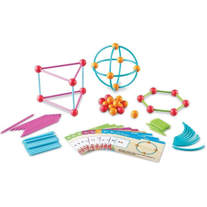 

Learning Resources Dive Into Shapes! A Sea and Build Set, Ages 5+