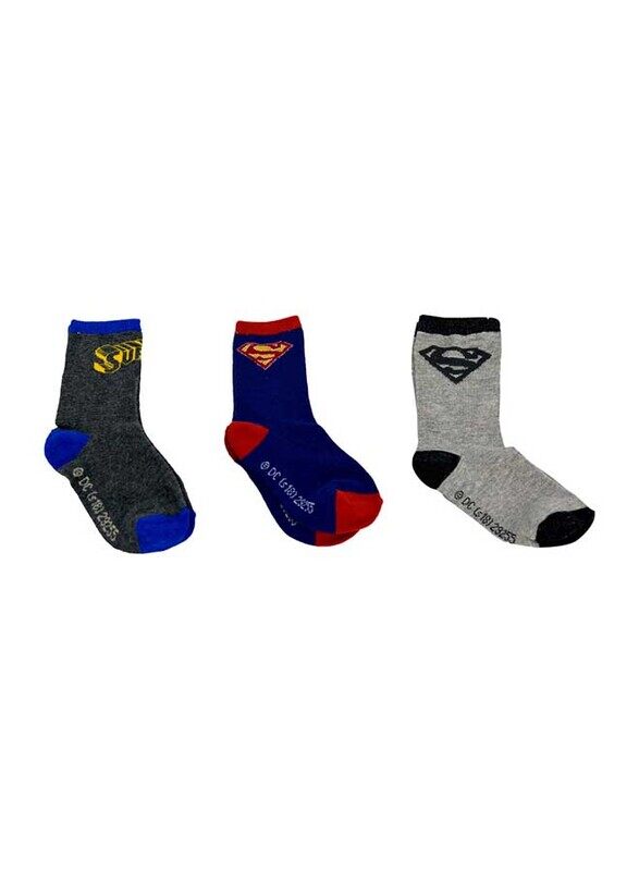 

Warner Bros Superman Socks 3 Pieces, 2-4 Years, Multicolour
