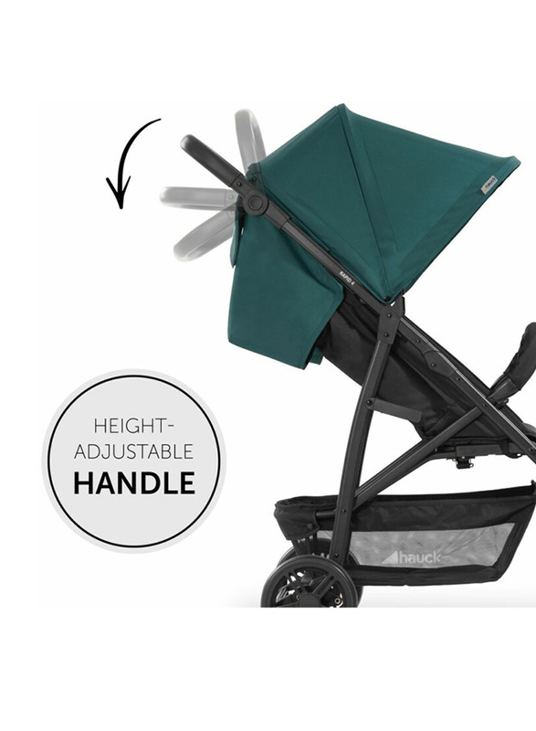 Hauck Rapid 4 Standard Baby Stroller, Petrol