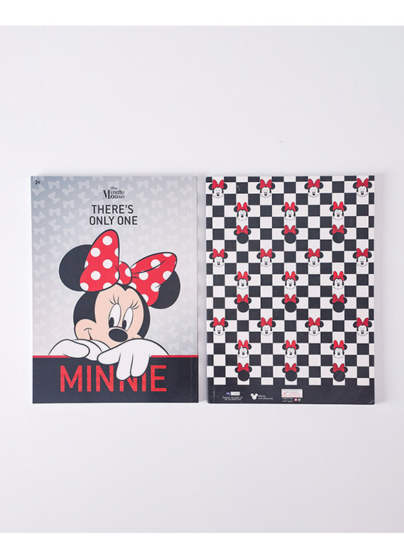 

Disney Minnie Mouse One and Only English Notebook, A4 Size, Grey