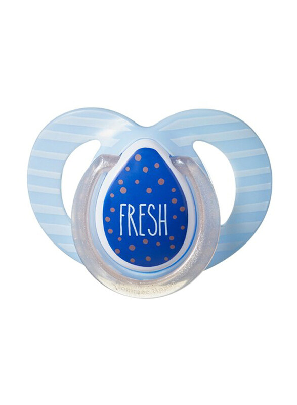 

Tommee Tippee MODA Soother for Ages 6-18 Months, 1-Piece, Blue