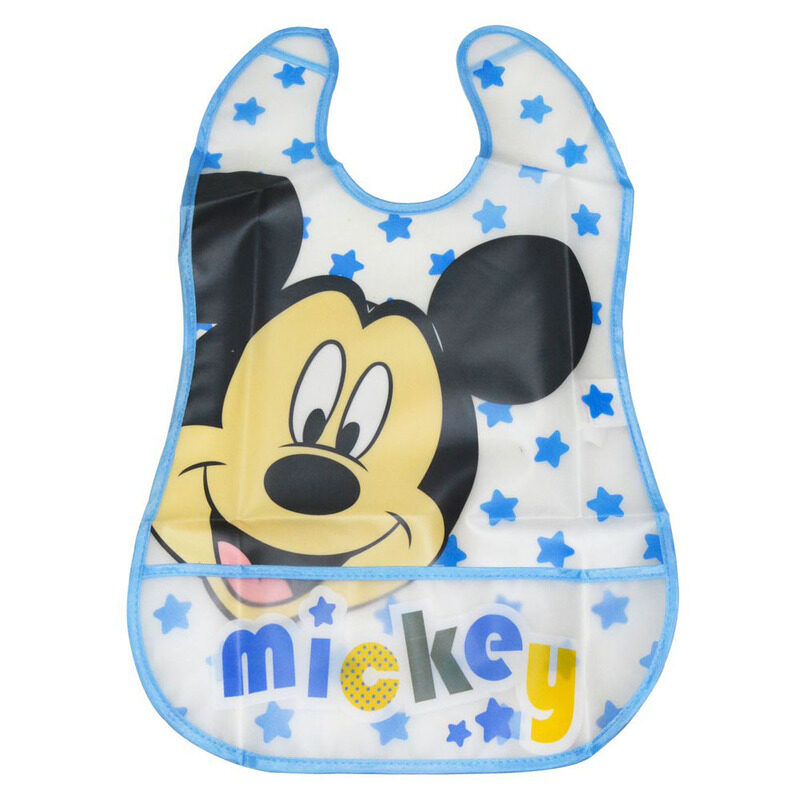 

Disney Mickey Peva Bib, Blue