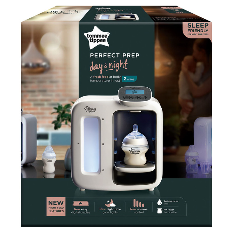 Tommee Tippee Perfect Prep Day & Night, 0+ Months, White