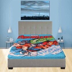 Marvel Avengers Digital Print Blanket, Multicolour