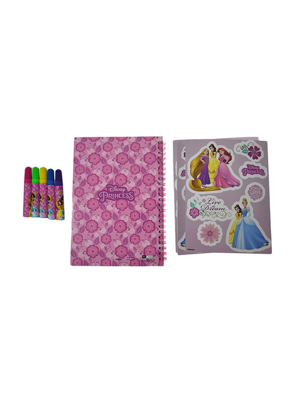 

Disney 12-Piece Princess Stationery Set, Pink