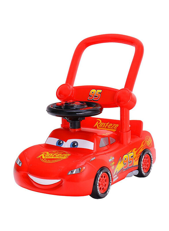 

Disney Lighting McQueen Sit To Stand Walker, Red