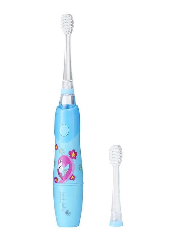 

Brush Baby New Kidzsonic Flamingo Electric Toothbrush, 2 Pieces, Aqua