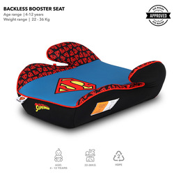 Warner Bros. DC Comics Superman Booster Seat, Red/Blue