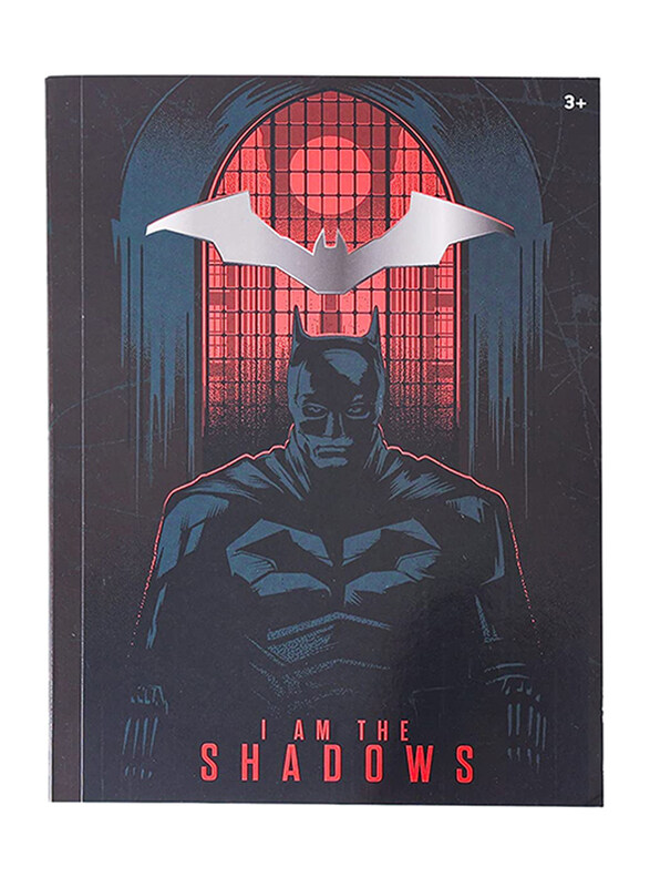 

Warner Bros. Batman I Am The Shadows English Notebook, A4 Size