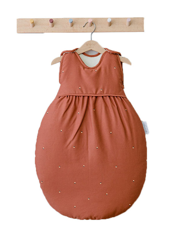 Gloop Acorn Organic Sleeping Bag for Baby, 0-3 Months, Brown