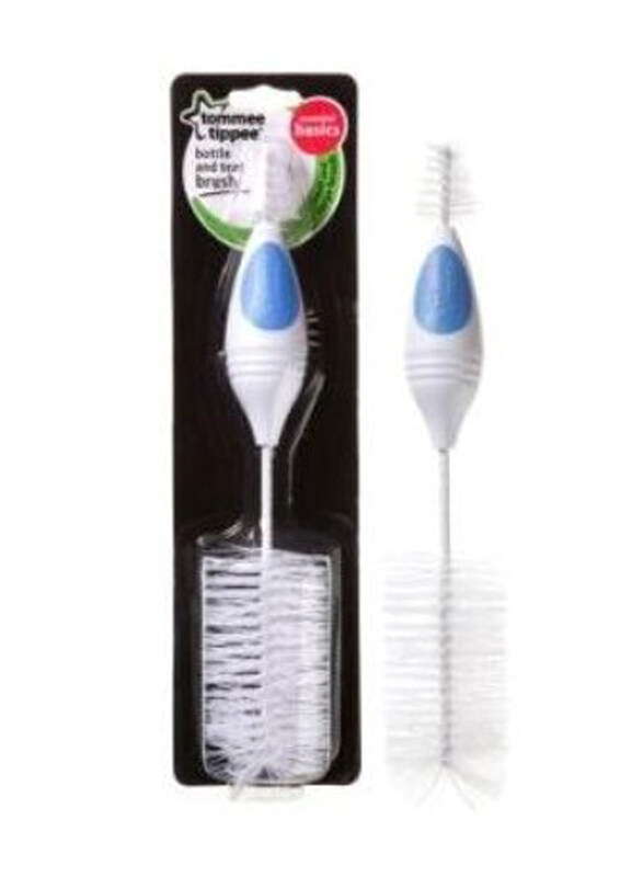 

Tommee Tippee Essentials Bottle Brush and Teat Brush, Blue