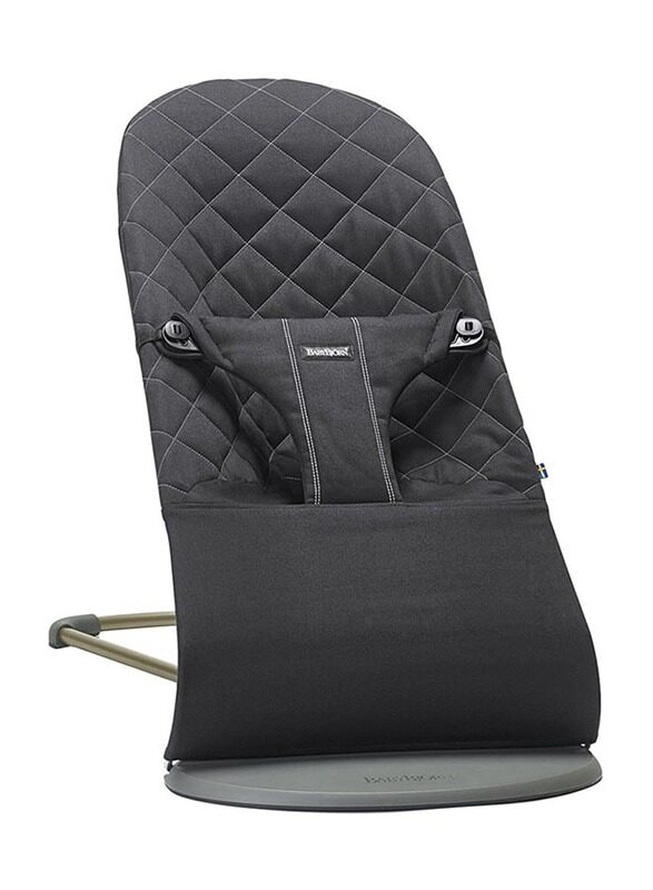 

BabyBjorn Fabric Seat Cotton Bouncer Bliss Black