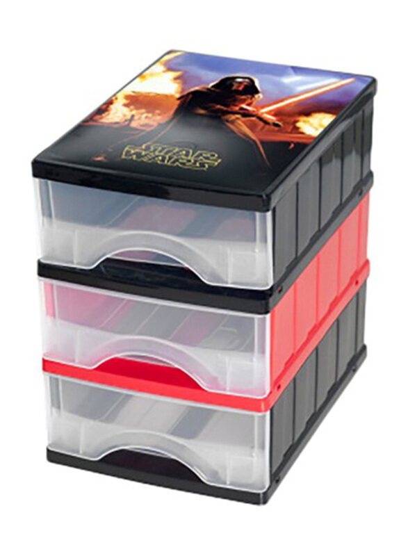 

Keeeper 3 Piece Star Wars Drawer Box, Calcutta Red