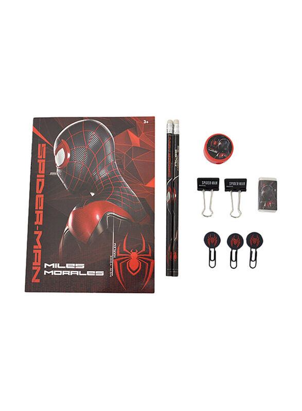 

Marvel 10-Piece Spiderman Stationery Set, Black