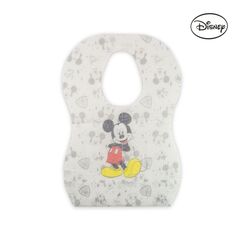 Disney Mickey Disposable Bibs, 8 Piece, White