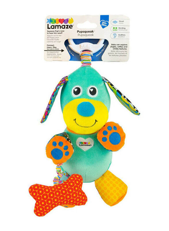 

Lamaze Tomy Pupsqueak, Multicolour