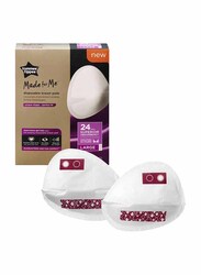 Tommee Tippee Made For Me Disposable Breast Pads 24pc Large, White