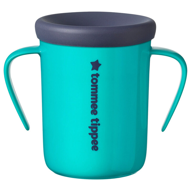 

Tommee Tippee 360 Handled Cup, 200ml, Blue