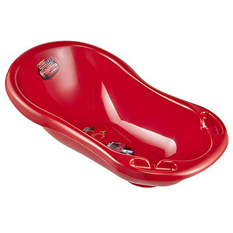 Keeeper Disney Cars Bath Tub for Baby, Red