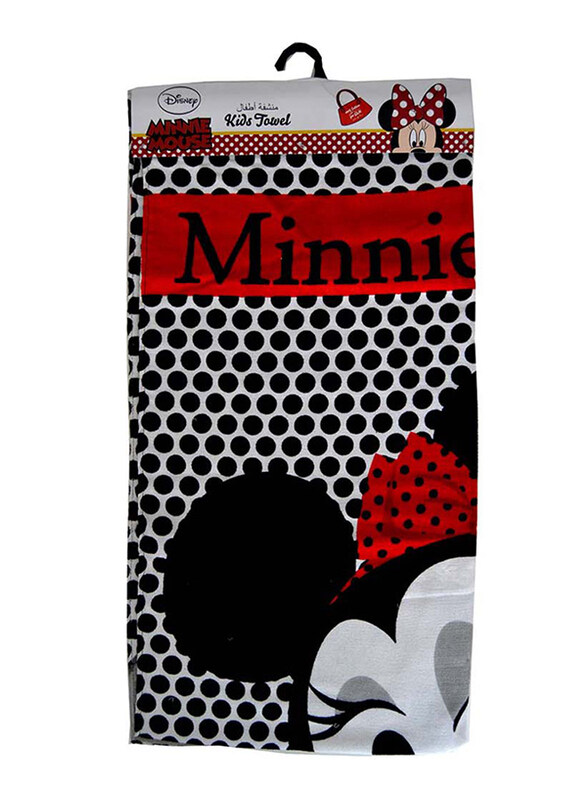 

Disney Red Minnie Beach Towel for Kids