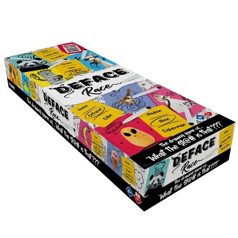 

Tomy Games Deface Race Card Game, Ages 8+