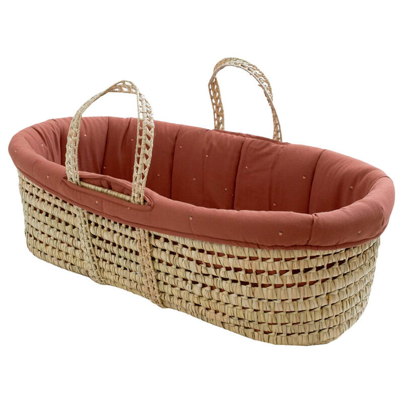 

Gloop Organic Moses Basket For Kids Unisex, Acorn