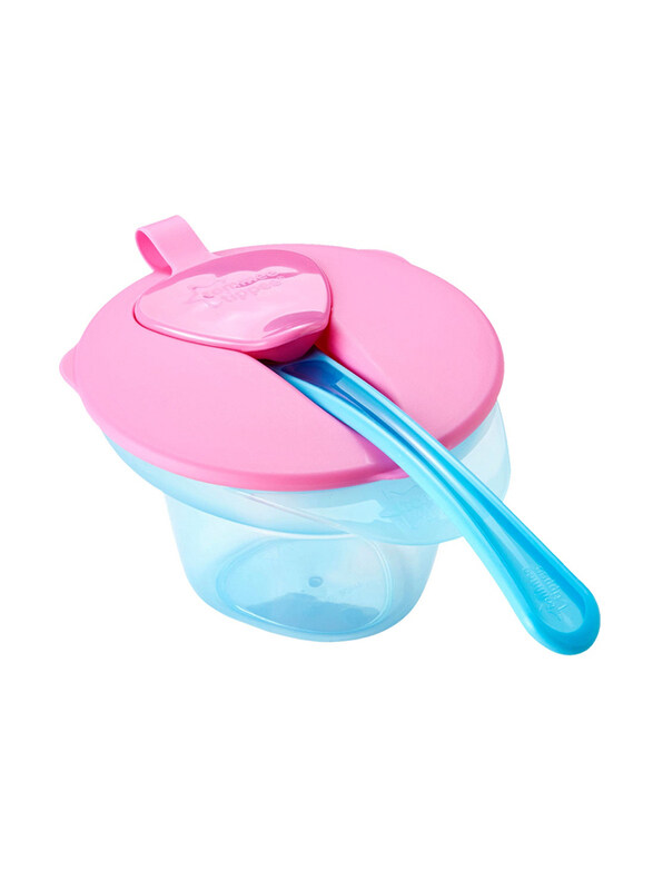 

Tommee Tippee Cool & Mash Weaning Bowl, Pink
