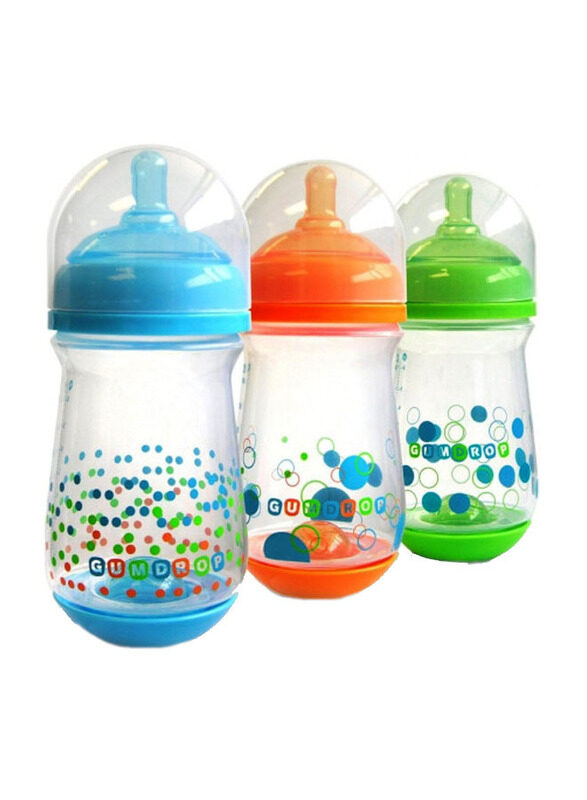 

The First Years Anti-Colic Bottle for Ages 3 Months, 3 Piece, Multicolour