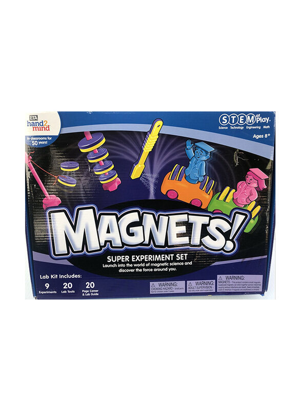 

Learning Resources Hand2mind Magnets Super Science Experiment Set, Ages 8+