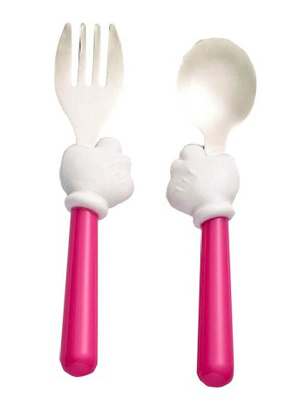 

The First Years Minnie Helping Hand Flatware, Pink
