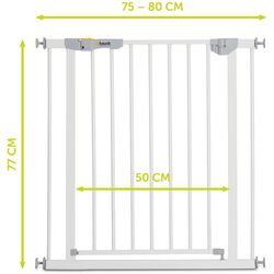 Hauck Auto-close N Stop Safety Gates, White