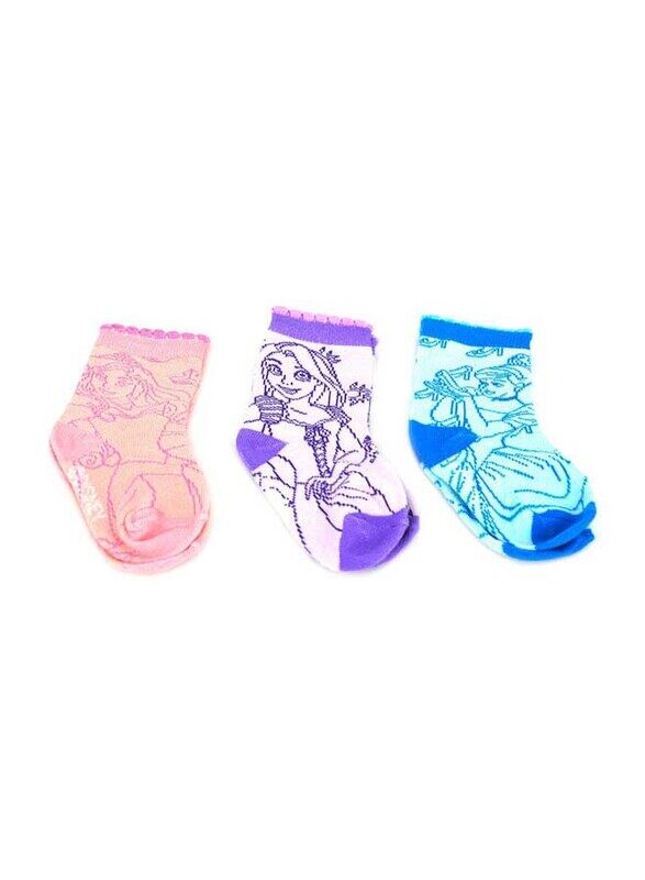 

Disney Princess Socks 3 Pieces, 2-4 Years, Multicolour