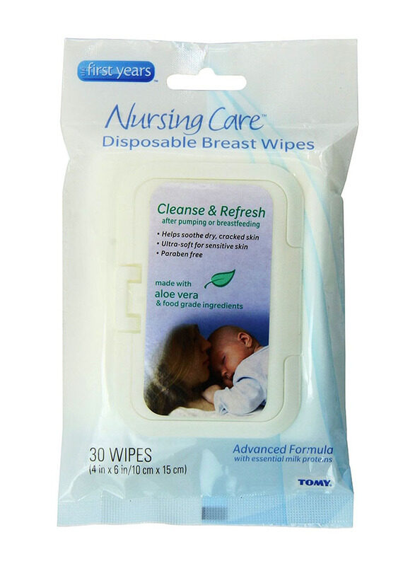 

The First Years 30 Pieces Soothing Breast Wipes