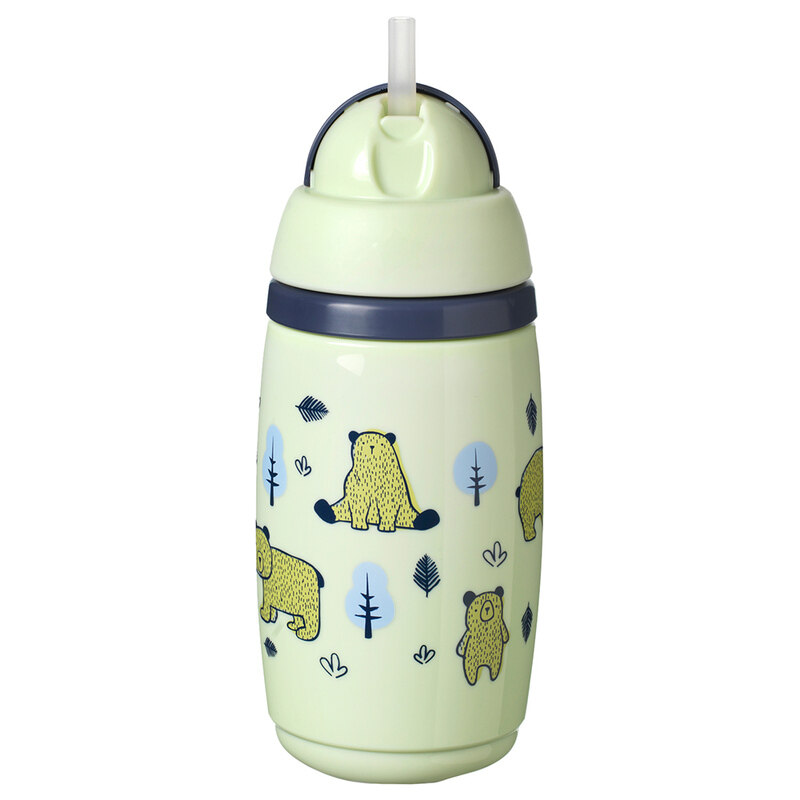 

Tommee Tippee Superstar Insulated Straw Cup, 266ml, Green