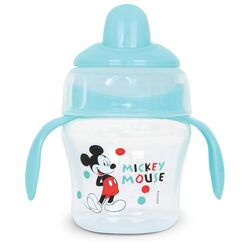 Disney Mickey Mouse Sippers with Straw, Blue/White