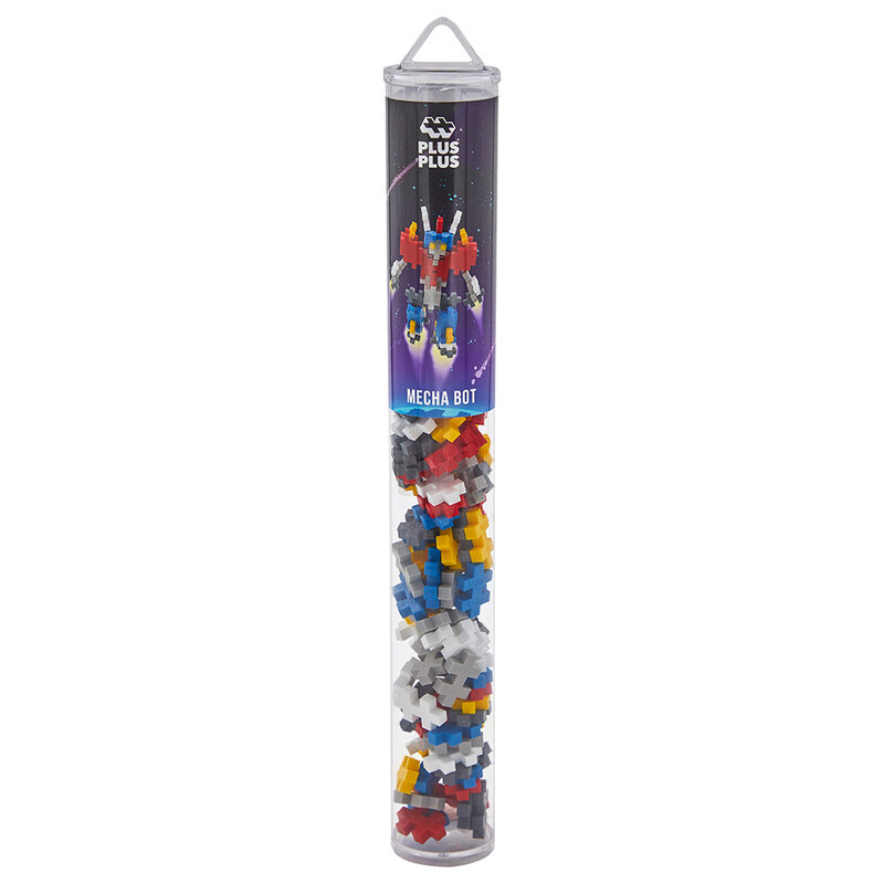 

Plus Plus Mecha Bot Tube, 100 Pieces, Ages 5+