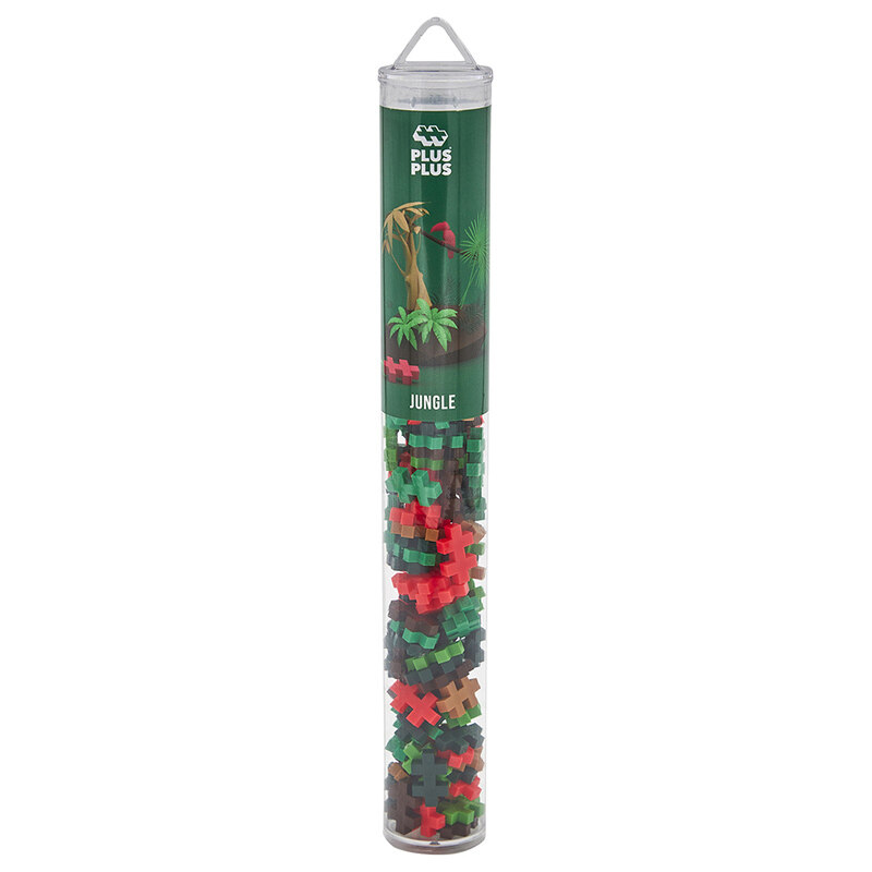 

Plus Plus Jungle Mix Tube, 100 Pieces, Ages 5+