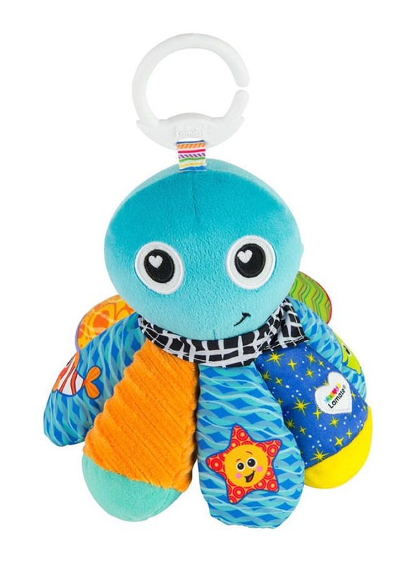 Lamaze Salty Sam Octopus Clip On Toy, Multicolour