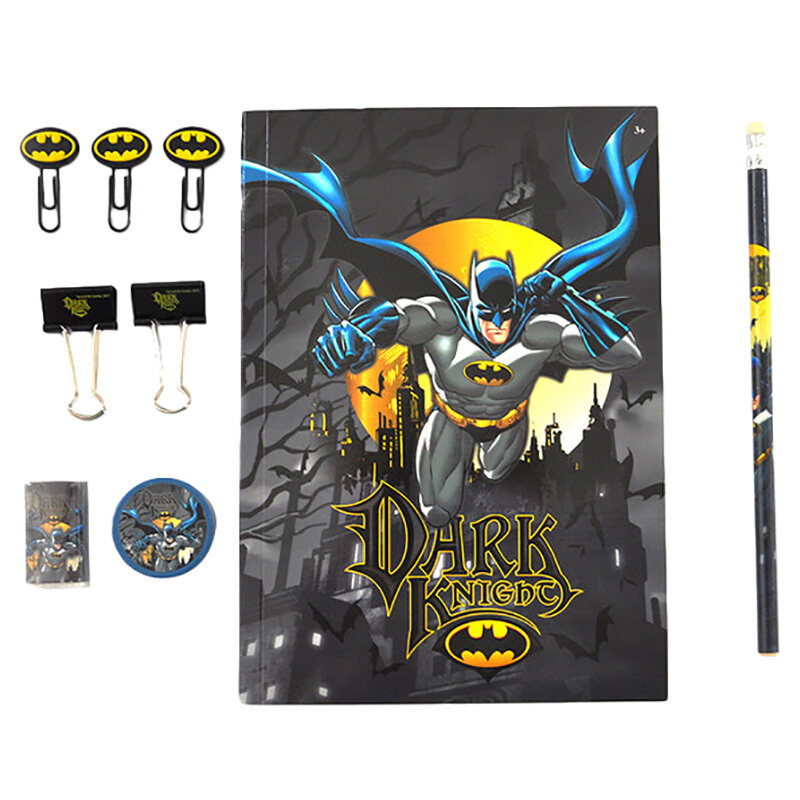 

Warner Bros. Batman Stationery Set, 10 Pieces, Multicolour